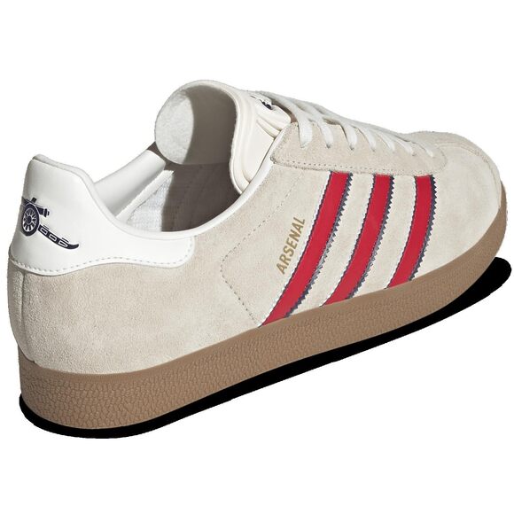 Adidas Gazelle Arsenal Men's Shoes Off White/Night Sky/Scarlet 11.5